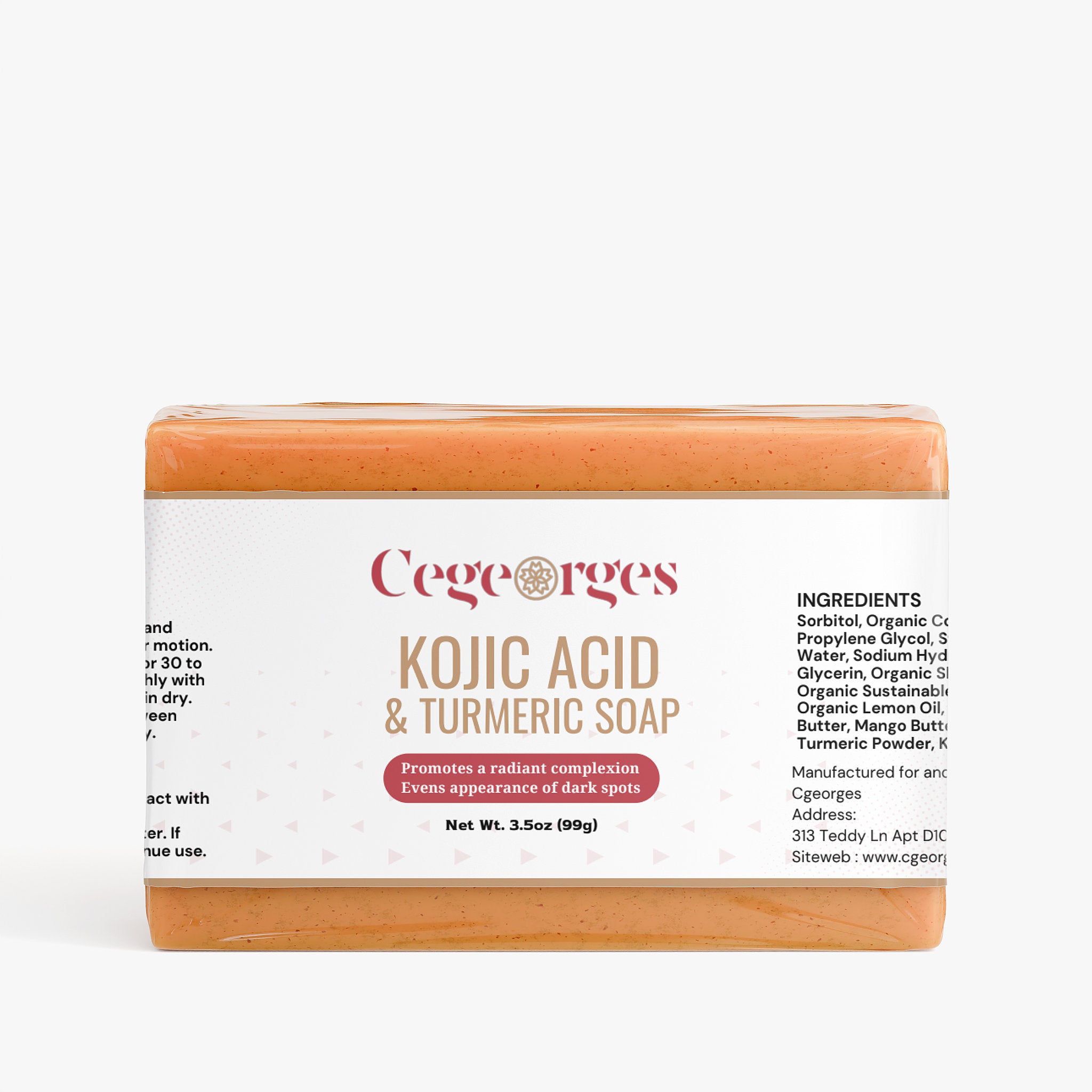 Kojic Acid & Turmeric Soap
