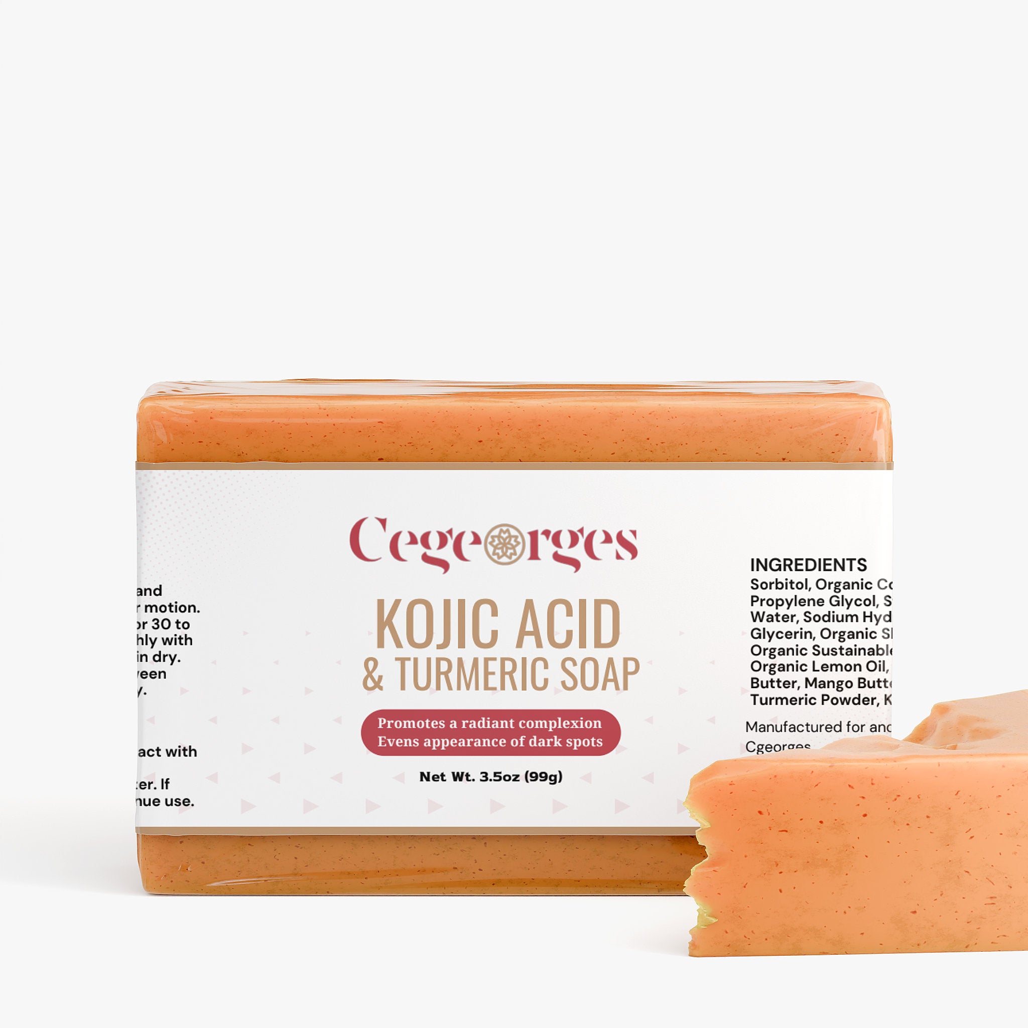 Kojic Acid & Turmeric Soap