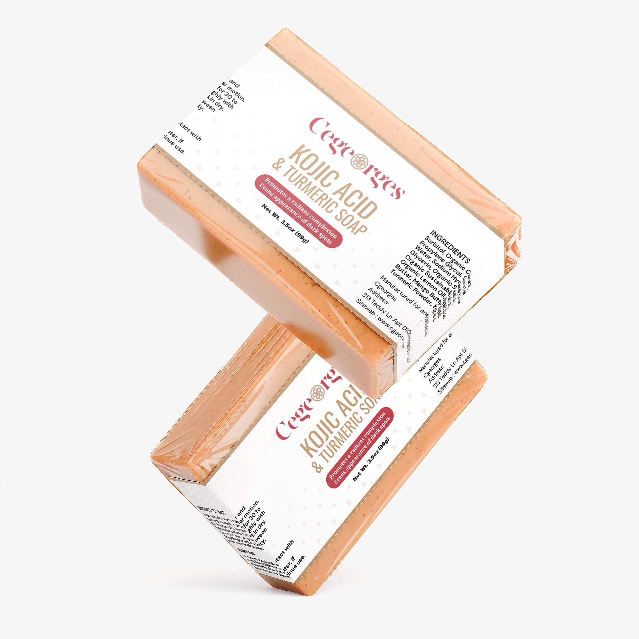 Kojic Acid & Turmeric Soap