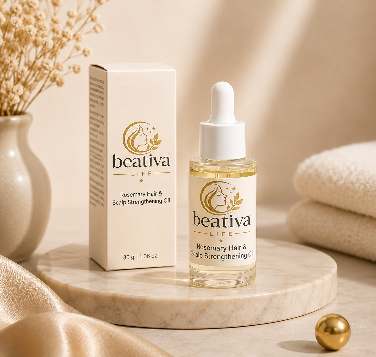 Rosemary Hair & Scalp Strengthening Oil