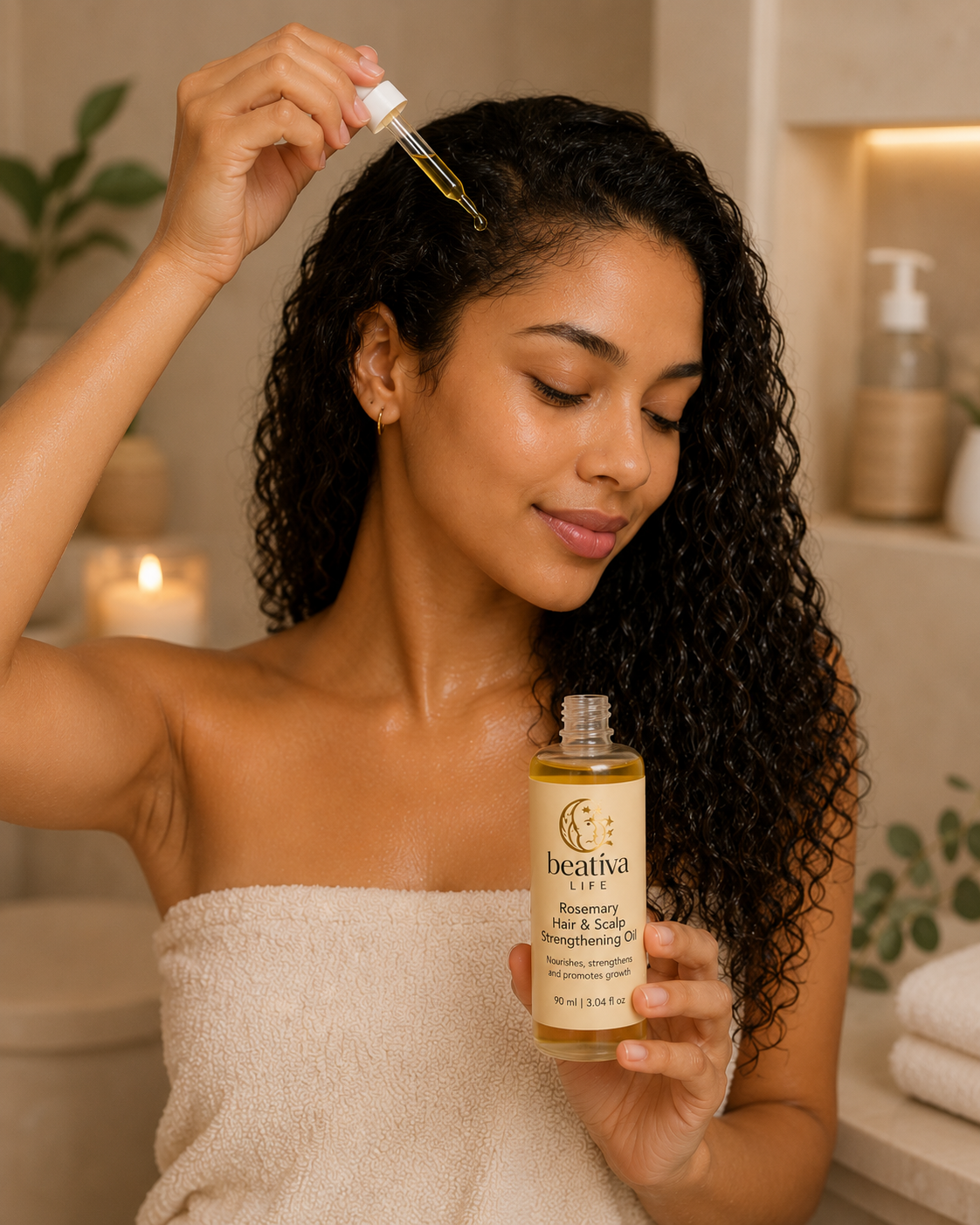 Rosemary Hair & Scalp Strengthening Oil